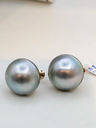 Pendientes Oro 18k Perla