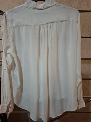 Blusa Zara Donna Bianca Taglia L