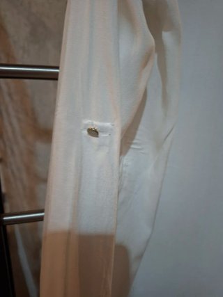 Blusa Zara Donna Bianca Taglia L