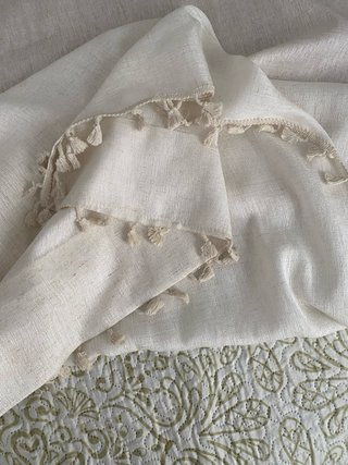 Cortinas Zara Home Lino Beige