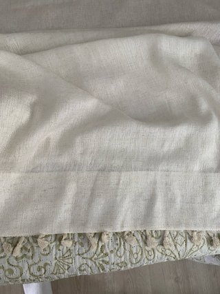 Cortinas Zara Home Lino Beige