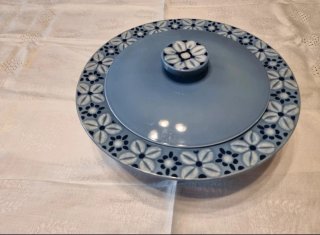 Zuppiera Laveno Ginori con coperchio e 2 piatti