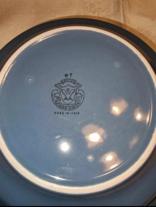 Zuppiera Laveno Ginori con coperchio e 2 piatti