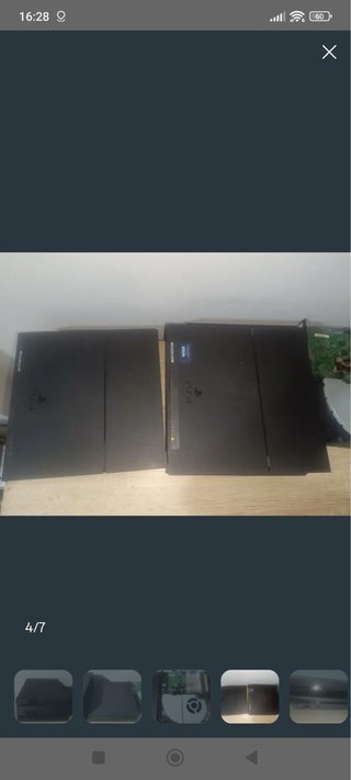 Lote  3 Consolas PS4 Sony Negras