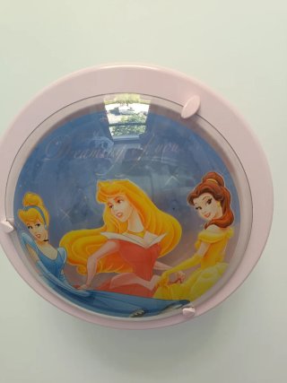 Lámpara Techo PRINCESAS DISNEY