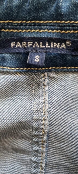 Giacca jeans FARFALLINA donna taglia S