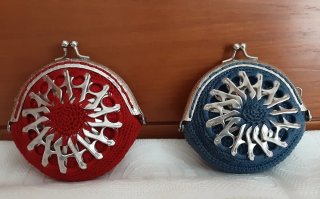 5 Monederos Artesanos ( precio por unidad )