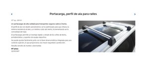 Portacargas Volvo XC90 con llave