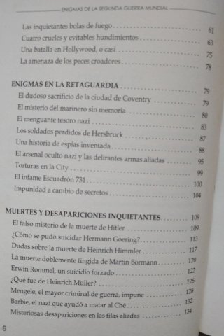 Los Grandes Enigmas de la Segunda Guerra Mundial