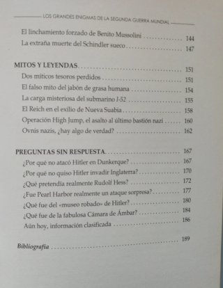 Los Grandes Enigmas de la Segunda Guerra Mundial