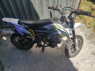 Minimoto Roan Motocross 49cc Azul/Blanco