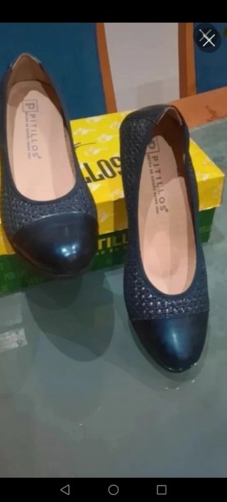 Zapatos Pitillos Piel Talla 38 Nuevos