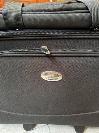 Maleta Trolley Mafre 2 Ruedas Negra Nueva