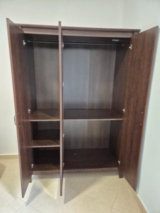 Armario ropero madera con espejo