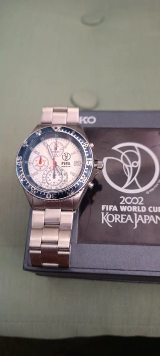 Seiko Crono Mundial 2002 Edición limitada