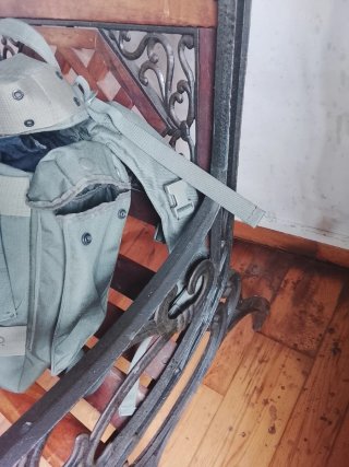 Mochila militar alemana Gebirgsrucksack verde oliv