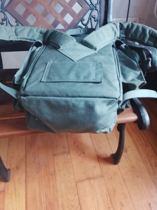 Mochila militar alemana Gebirgsrucksack verde oliv