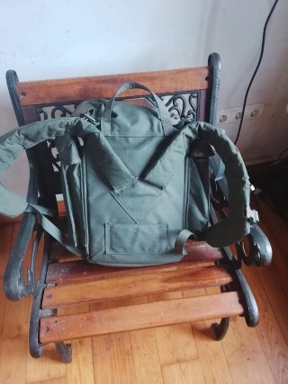 Mochila militar alemana Gebirgsrucksack verde oliv