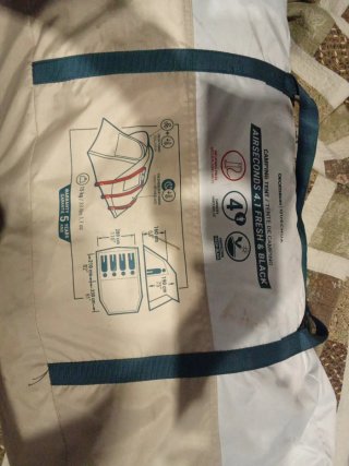 Tienda de campaña hinchable semi nueva