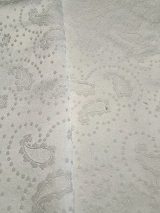 Copriletto matrimoniale bianco