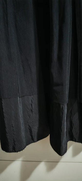 Abito nero paillettes e tulle