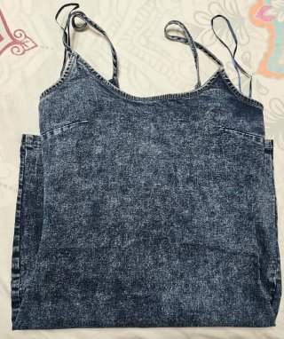 Vestido vaquero tirantes