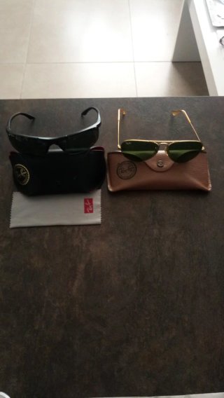 Gafas de sol Ray-Ban Aviator doradas