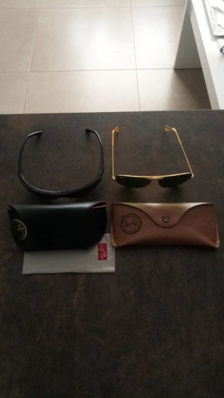 Gafas de sol Ray-Ban Aviator doradas