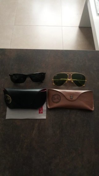 Gafas de sol Ray-Ban Aviator doradas