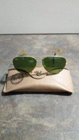 Gafas de sol Ray-Ban Aviator doradas