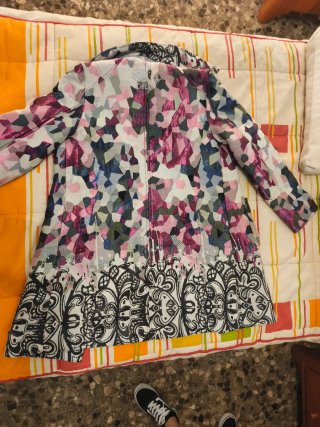 Chaqueta Desigual Multicolor y Negra