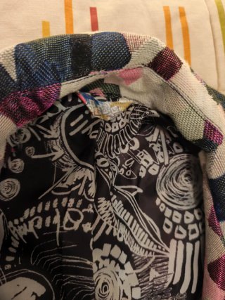 Chaqueta Desigual Multicolor y Negra