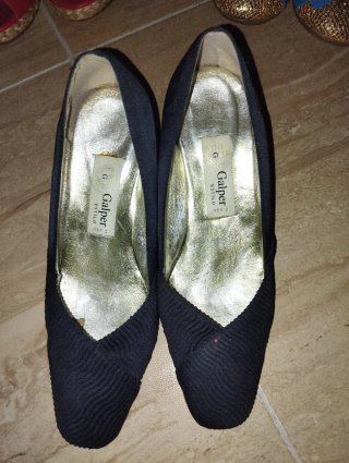 Zapatos Negros Galper Talla 37