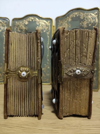 Lote de 2 Álbumes de Fotos Victorianos (S. XIX)