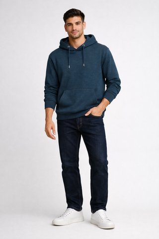 Sudadera Bershka azul hombre Talla L