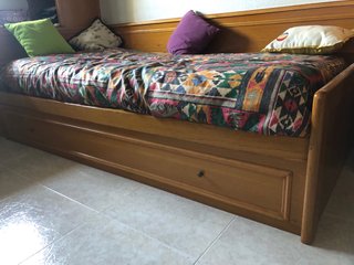 Cama nido madera maciza