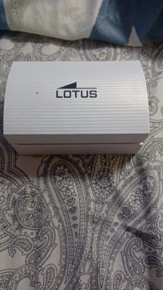 Reloj Lotus Mujer Azul y Plateado Nuevo