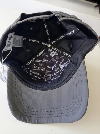 Gorra Lacoste Talla M Gris