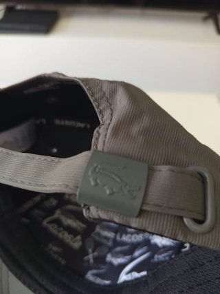 Gorra Lacoste Talla M Gris