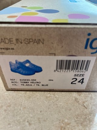 Sandalias Igor talla 24