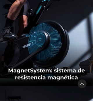 Bicicleta Estática DrumFit 7000 Magno Usada 1 vez