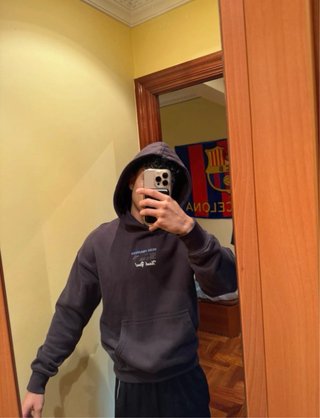 Sudadera Nude Project Negra/Gris