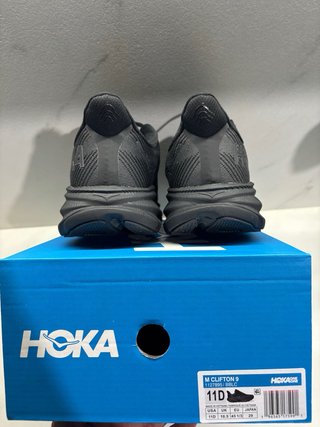 Hoka Clifton 9 Negro Talla 45 EU