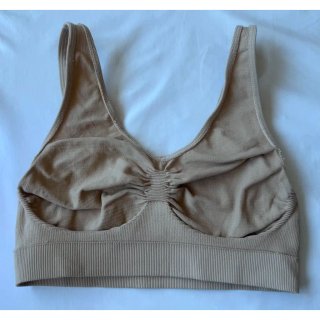 Sujetador camiseta elástico nude