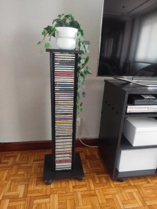 Mueble TV negro