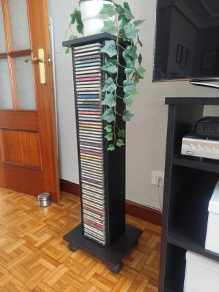Mueble TV negro