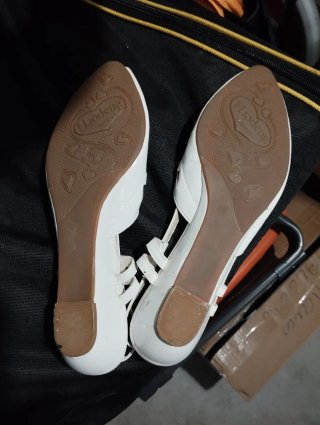 Sandalias blancas mujer
