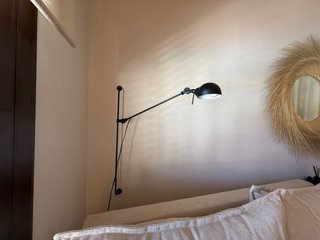 Lámpara pared La Redoute negra ajustable