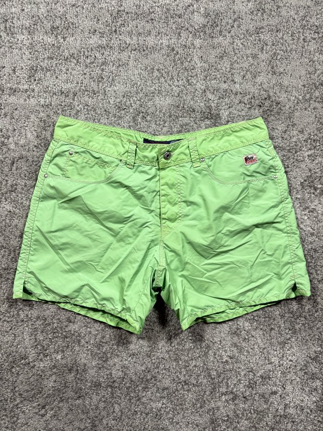 Roy Rogers bañador verde lima vintage M