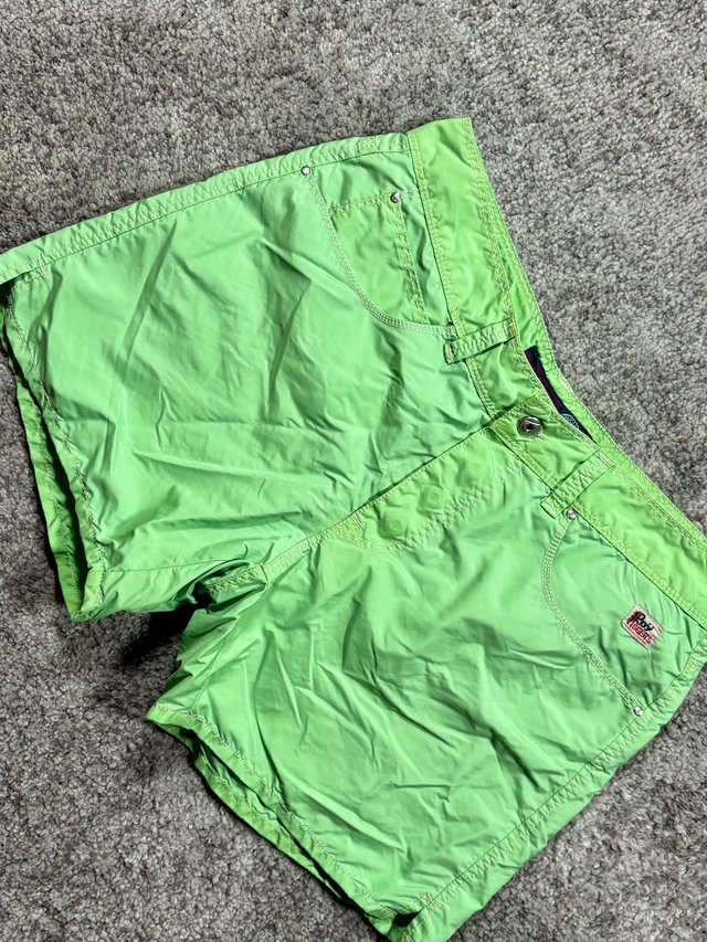 Roy Rogers bañador verde lima vintage M